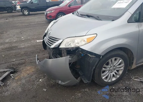 2013 Toyota Sienna Xle V6 8 Passenger из США, поврежденный, VIN 5TDYK3DC1DS379693